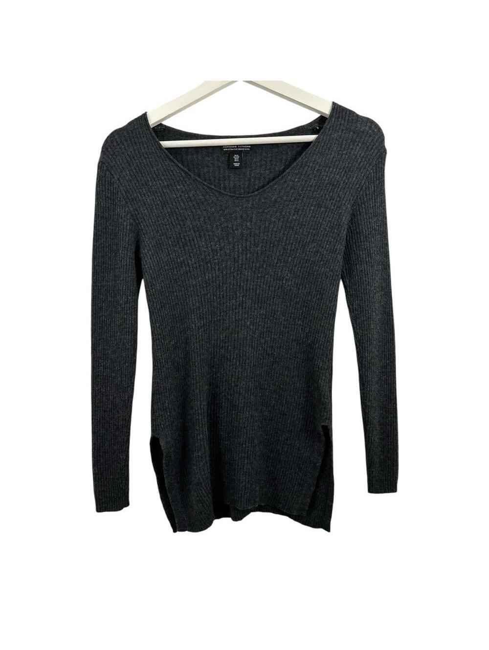 Adrienne Vittadini Women’s 100% Extra Fine Merino Wool Sweater Size S